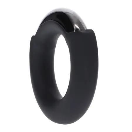 Oxballs Pinch Zero Ring Black - Ekstra široki magnetni metalni prsten