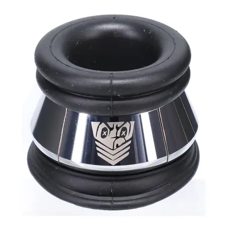 Oxballs Full Metal Jacket Black - Anatomical Silicone Ring System