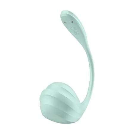 Satisfyer Smooth Petal Connect App nosivi vibrator Mint IPX7