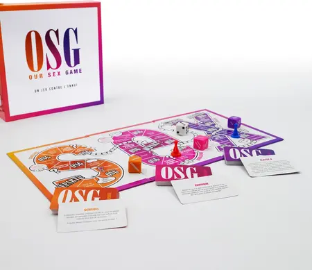 OSG Our Sex Game - Interaktivna društvena igra za parove, Francusko izdanje