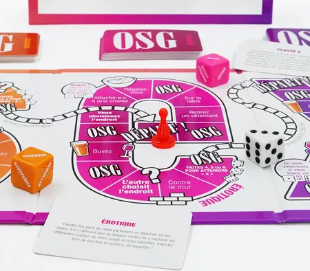 OSG Our Sex Game - Interaktivna društvena igra za parove, Francusko izdanje