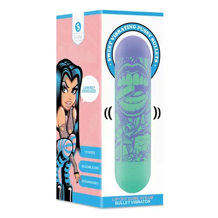 Love to Love Lip Off Some Steam Bullet 10 brzina kompaktni vibrator Ružičasta
