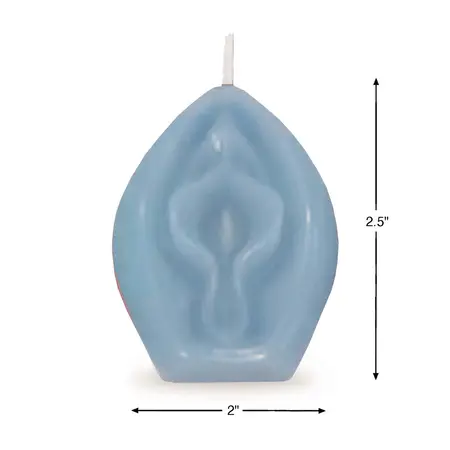 Eden's Candle sa mirisom vanile Plava 3-inčna dekorativna intimna figura