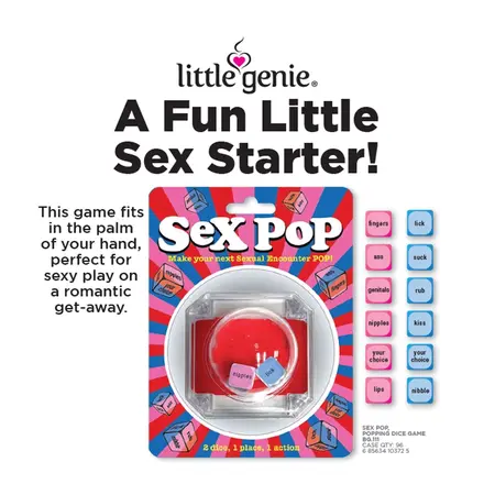 Sex Pop Intimna Igra Kockama Kompaktno Putničko Izdanje Višestruke Radnje