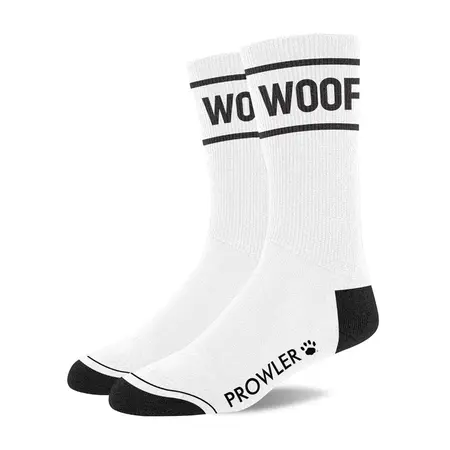 Prowler RED WOOF Čarape Bela/Crna Izdržljive Udobne Pamučne Crew