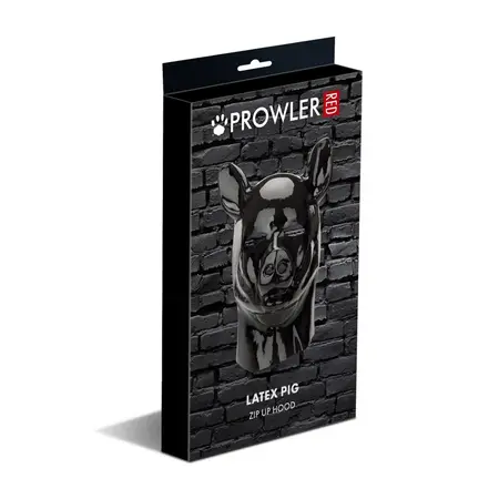 Prowler RED Latex Svinjska Kapuljača Crna Anatomska Kostimirana Maska