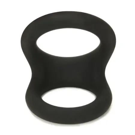 Prowler RED Tri-O Silicone System Ring Black - Adjustable Triple Design