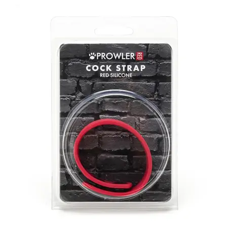 Prowler RED Silikonski podesivi intimni kaiš Crveni 210mm