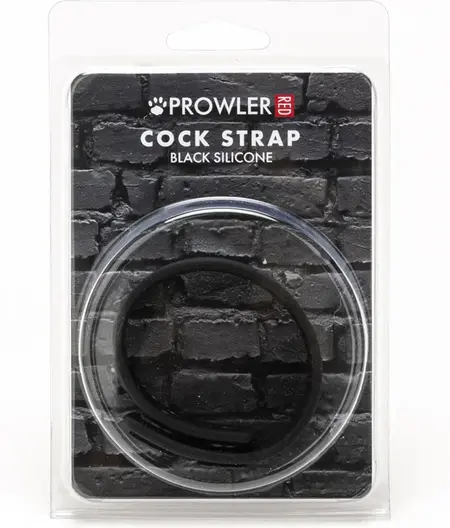 Prowler RED Silicone Adjustable Intimate Strap Black 210mm