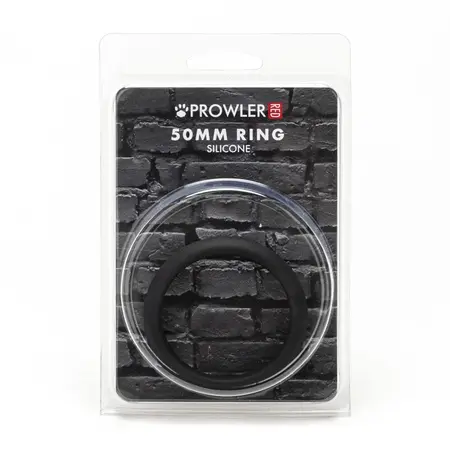 Prowler RED Silicone Support Ring 50mm Black - Durable & Hypoallergenic