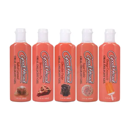 Doc Johnson GoodHead Deserti Gel Set 5x29ml - Kolekcija aroma
