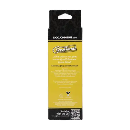 GoodHead Juicy Head Sprej za suva usta Ananas 59ml Bez šećera Vegan