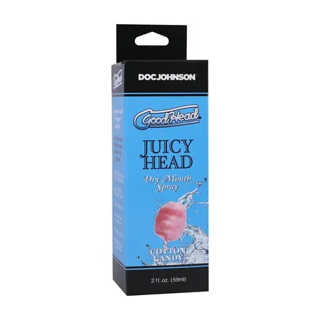 GoodHead Juicy Head Sprej za suva usta Šećerna vuna 59ml Svežina Vegan