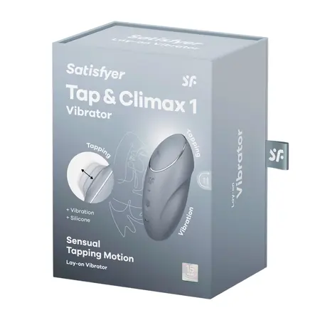Satisfyer Tap Climax 1 Plavosivi - Uređaj sa duplom stimulacijom
