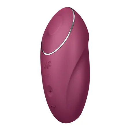 Satisfyer Tap Climax 1 Crveni - Vibrator sa duplim sistemom stimulacije