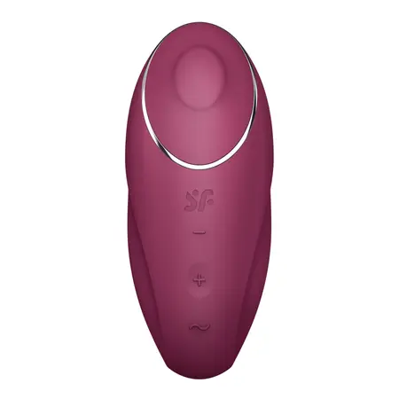 Satisfyer Tap Climax 1 Crveni - Vibrator sa duplim sistemom stimulacije