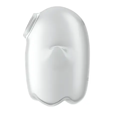 Satisfyer Glowing Ghost Beli - Osvetljeni intimni uređaj, Kompaktni dizajn