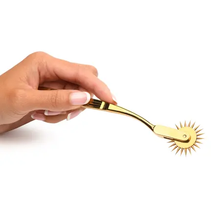 Gold Sensation Wartenberg Tocak od Nerđajućeg Čelika Zlatni 18cm