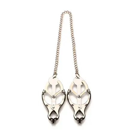 Primal Spiked Clover Podesivi Set Stezaljki za Bradavice, Metal bez Nikla, 30cm Lanac