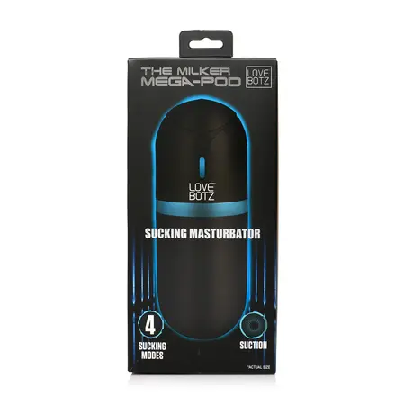 XR Brands The Milker Mega-Pod Intimni Usisni Uređaj - Dvostrani Dizajn