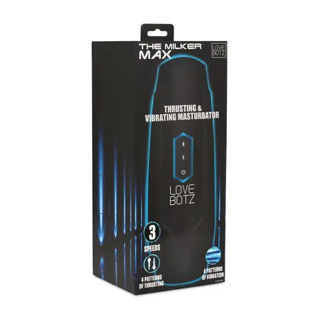 XR Brands The Milker Max Automatski Uređaj za Penetraciju Crni 14X Modova