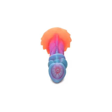 Blush Novelties Aqua Cock Silikonski Model Svetli u Mraku Plavi 20 cm