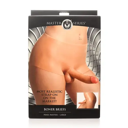 XR Brands Boner Briefs Silikonske Pantalone Male sa Funkcijom Pozicioniranja