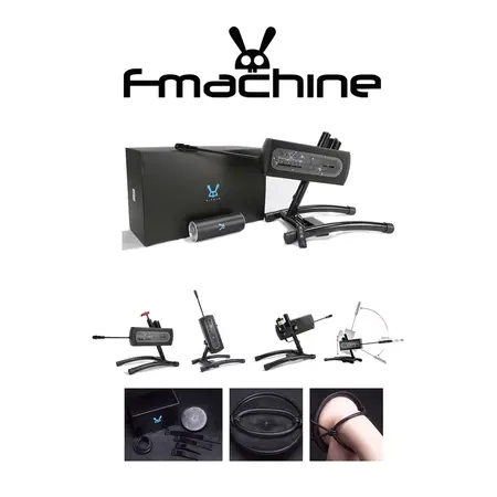 F-Machine Gigolo Intimna Mašina Plava Bluetooth Kontrola Set 8