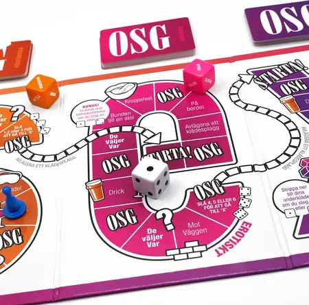 OUR SEX GAME Društvena Igra za Odrasle Švedsko Izdanje - Višenivojska Igra za Parove