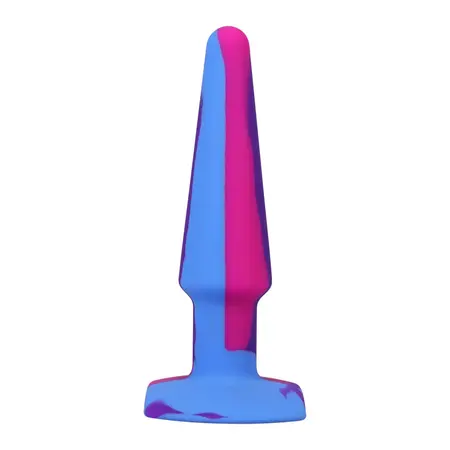 A-Play Groovy Silikonski Analni Čep 12cm Višebojni od Doc Johnson