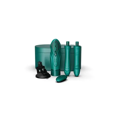 ZALO SESH Intimate Machine Turquoise Green with PowerThrust System