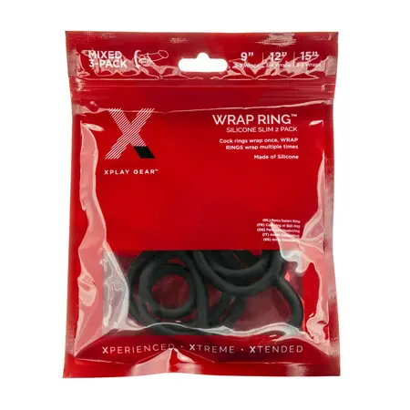 Perfect Fit XPlay Slim Wrap Silikonski Set Prstenova 3-Pak - Podesive trake