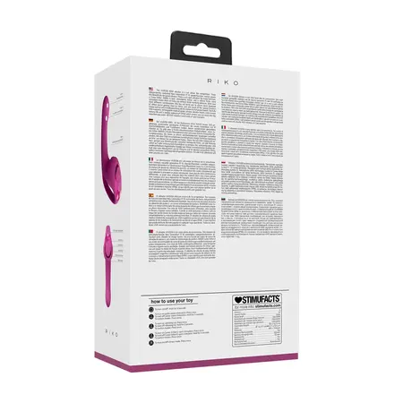 VIVE Riko VIBE058 Pink Napredni intimni uređaj sa sistemom od tri motora