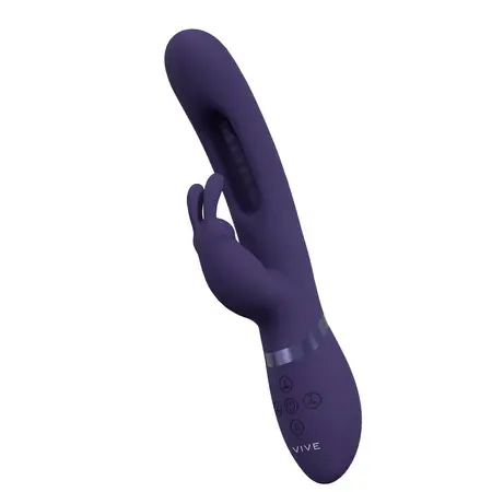 VIVE Mika Model VIVE057 Intimni sistem sa tri motora Ljubičasti