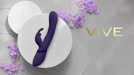 VIVE Mika Model VIVE057 Intimni sistem sa tri motora Ljubičasti