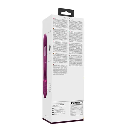 VIVE Mika Pink - Vibrator sa tri motora i G-Spot flapping sistemom