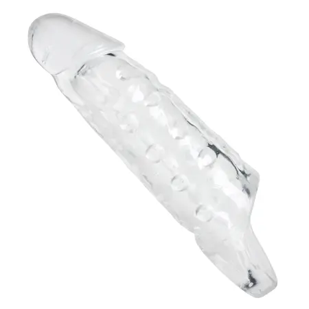 XR Brands Sheer Clear Ekstenzija sa Trakom za Zadržavanje, Transparentna, Velika