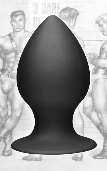 Master Series Silicone Plug XL - Premium Non-Porous System Black