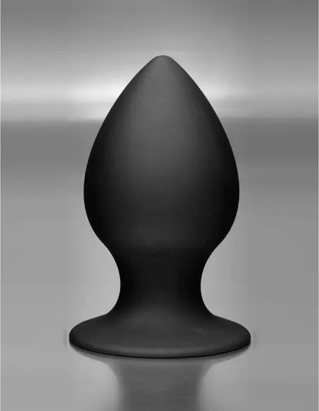 Blush Novelties Rump Rimmer Silicone Plug Medium Black Comfort Base