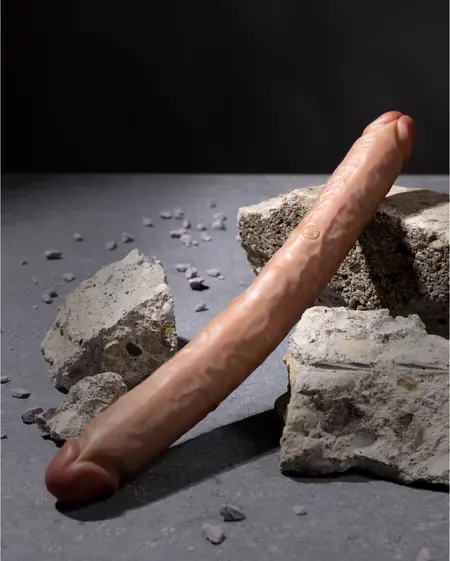 RealRock Slim Dvostrani Model 35.6 cm - Smeđa, Fleksibilan Dizajn