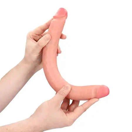 RealRock Slim Double-Ended Intimate Model 35.6cm Flesh Tone
