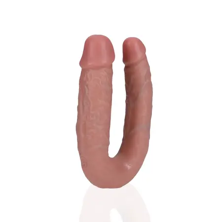 RealRock U-Oblik Dvostrani Model 12.7 cm - Silikon Boje Kože