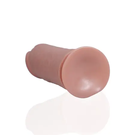 RealRock Intimni Uređaj Ravni 25.4 cm Boje Kože - Ekstra Debeo Model