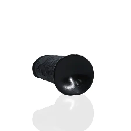 RealRock Extra Thick Straight Intimate Device 20.3 cm Black