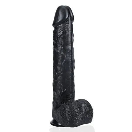 RealRock XL Intimate Model with Suction Base 38 cm Black