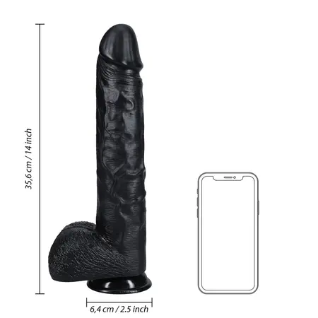 RealRock Ekstra Veliki Crni 14
