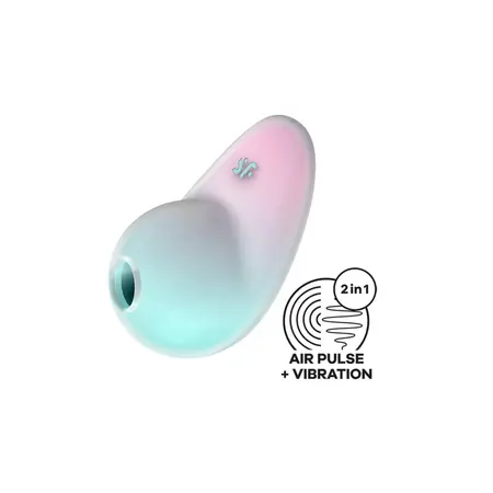 Satisfyer Pixie Dust Intimni Uređaj sa Vazdušnim Pulsevima - Mint/Roze