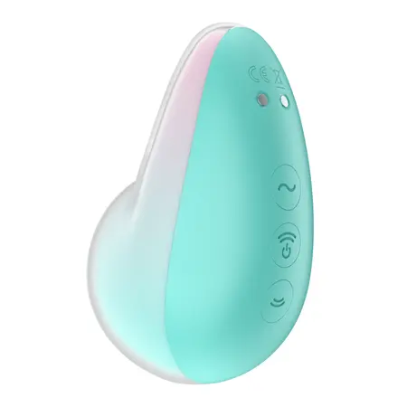 Satisfyer Pixie Dust Intimni Uređaj sa Vazdušnim Pulsevima - Mint/Roze