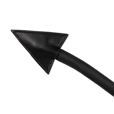Sinner Gear Silicone intimni čep sa đavoljim repom Crna 38 cm