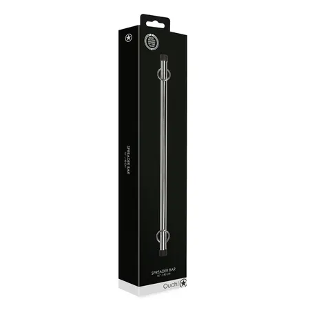 Sinner Gear šipka za razvlačenje 40 cm - Podesivi srebrni BDSM dodatak